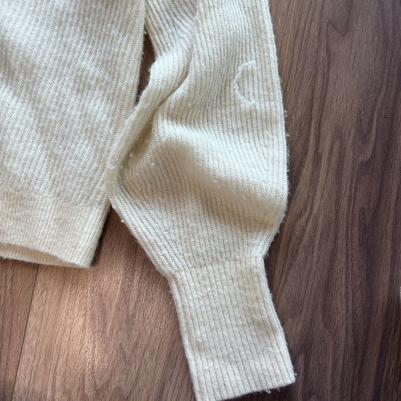 Quince Sweater S Button Pullover Merino Wool Baby Alpaca Blend Knit - Picture 9 of 9